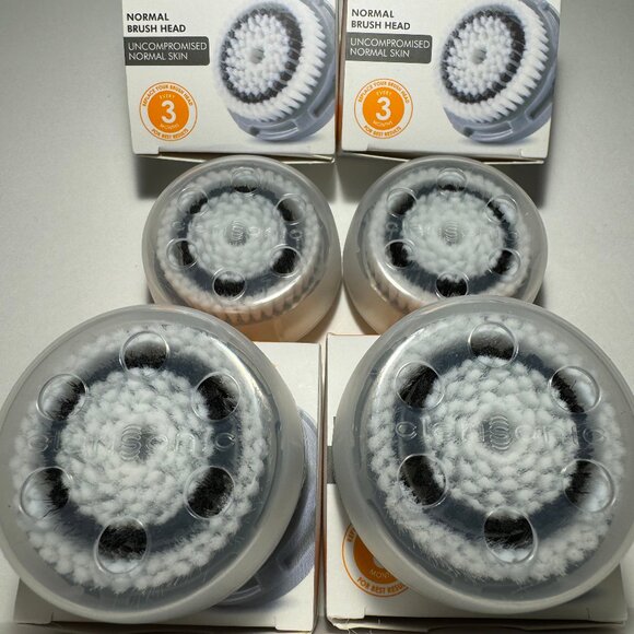 Clarisonic Normal Facial Cleansing Brush Head Replacement 4 PACK - Picture 3 of 4